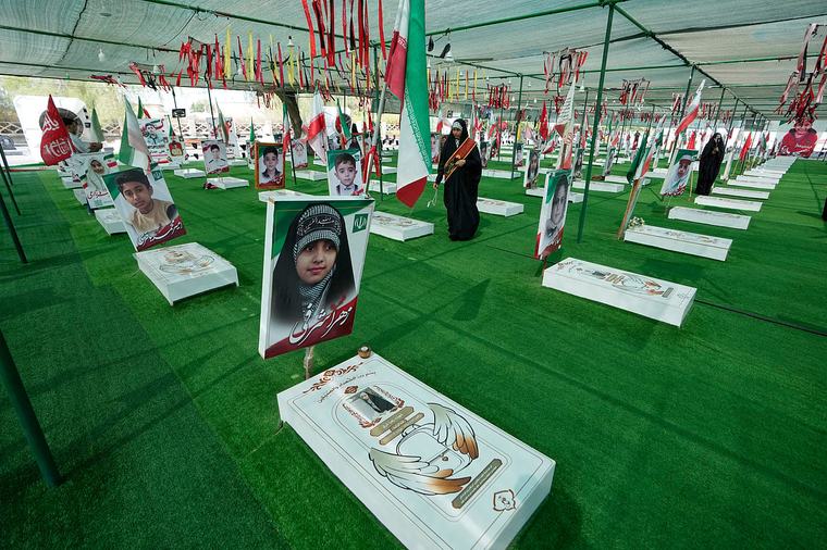 The Iranian school struck in the war's earliest attacks is now a memorial for children