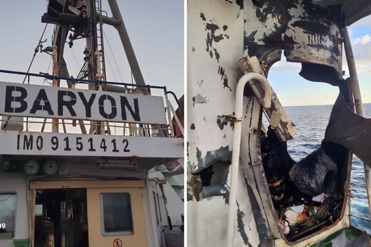 Fire Breaks Out After Drone Strikes Russian Vessel Bound For Karachi, 23 Indian Sailors Safe