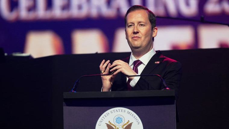 ‘Want India by our side’: US envoy Sergio Gor backs joint India-US Moon mission