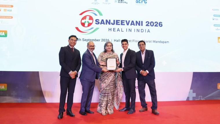 Shinon Healthcare Receives Honors at Sanjeevani 2026 for Medical Value Travel Leadership, Advancing the ‘Heal in India’ Vision