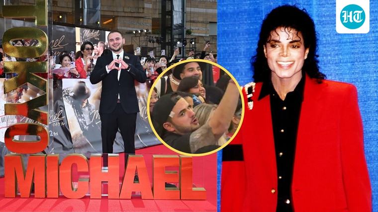 Michael Jackson's son Prince attends the Pop Icon's 68th birthday celebration at Cirque du Soleil's Las Vegas show