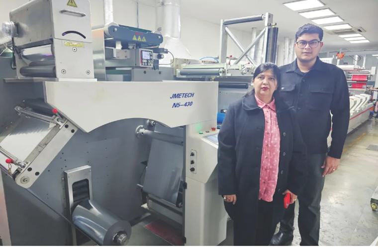 Me & My: Jmetech N5-430 narrow-web flexo press