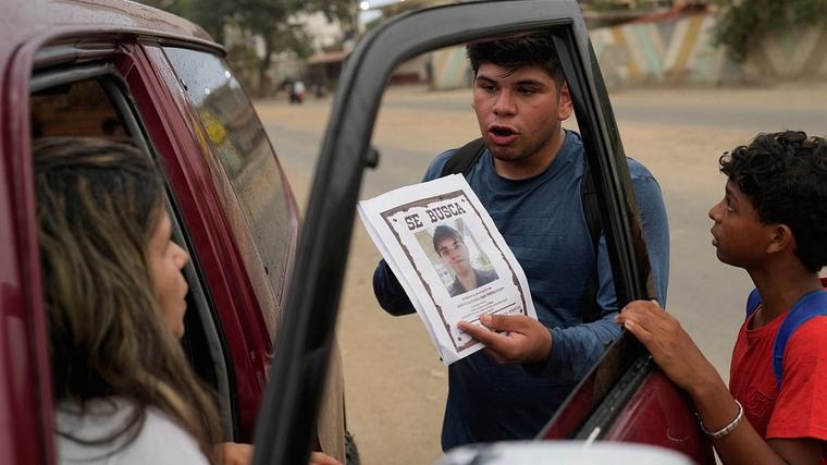 Months after Venezuela earthquakes, a family refuses to give up search for their missing relative
