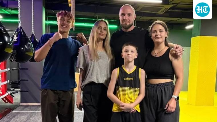 Angelina Jolie, accompanied by son Knox, makes surprise visit to boxing club in Ukraine amid Russian missile attacks