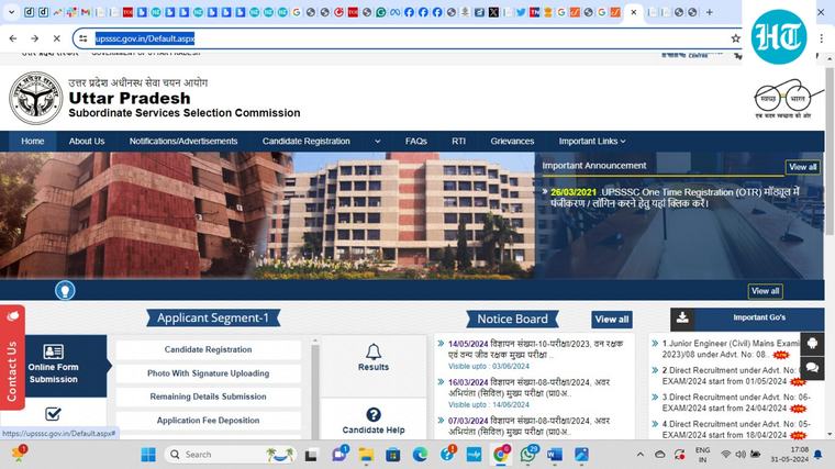 UPSSSC PET 2026: Extended registration window closes today at upsssc.gov.in, check link here