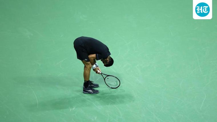 US Open: Tearful Djokovic stunned in first round