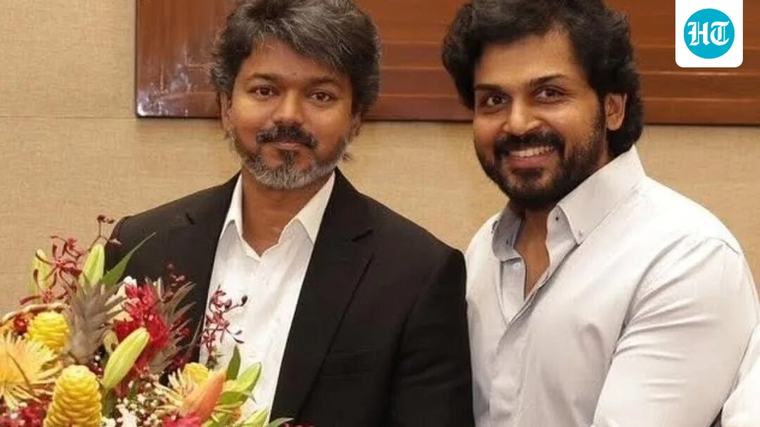 ‘You know this better than anyone’: Karthi recalls meeting CM Vijay to discuss piracy issue in Kollywood