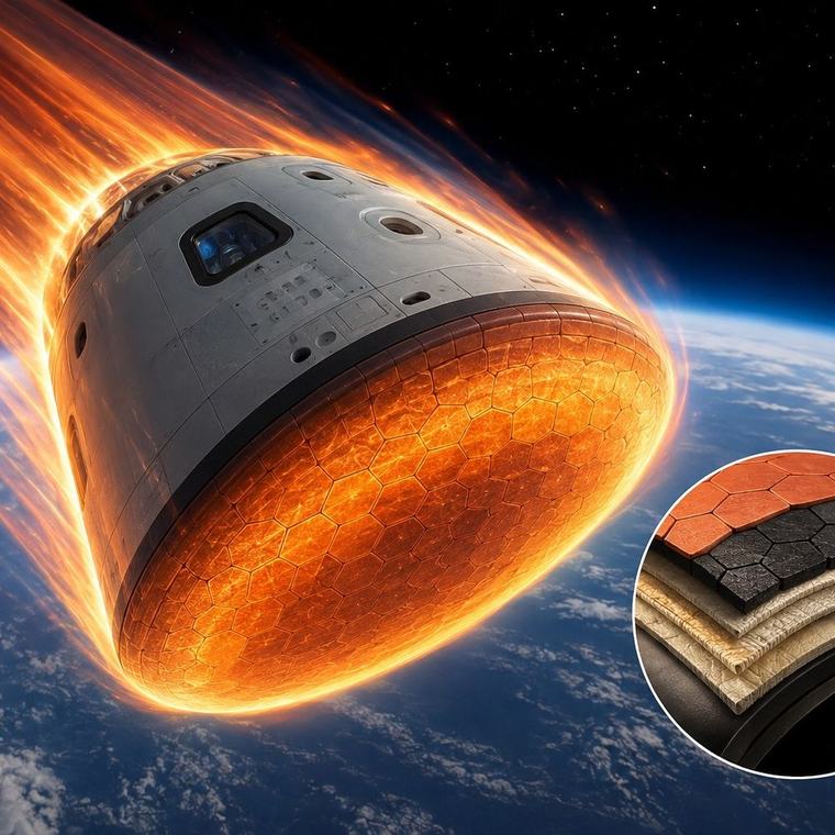 How Gaganyaan’s heat shield protect astronauts from 1,800°C heat:What is a thermal protection system, and how does it help during re-entry?