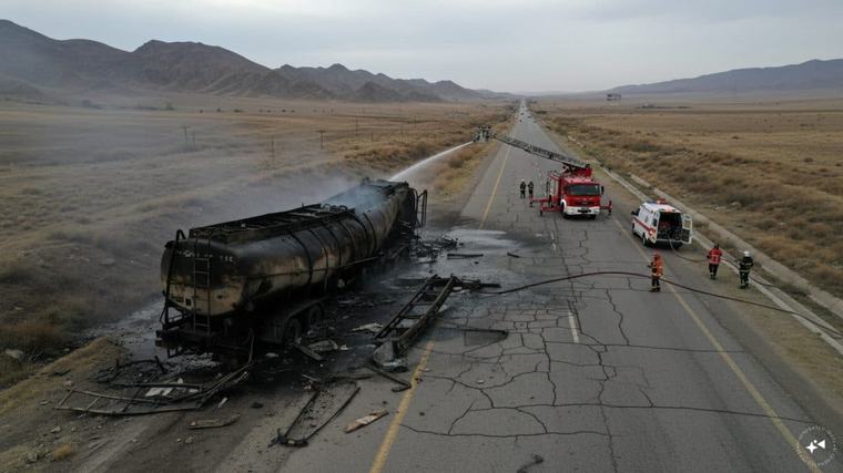 10 killed, 6 injured as fuel tanker explodes after accident in western Iran