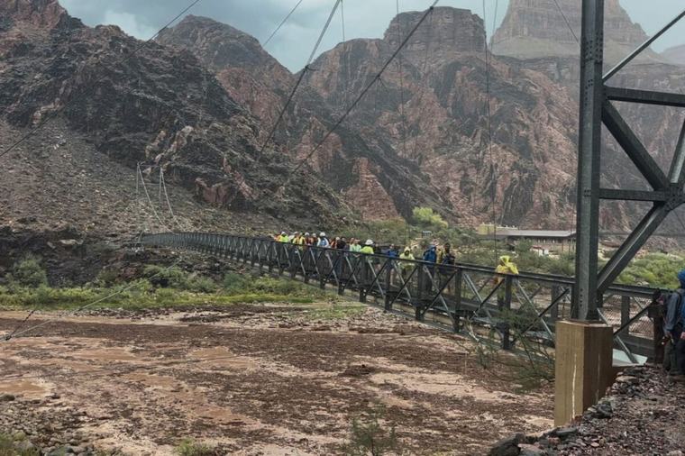 Three American Women Cling To Grand Canyon Ledge For 5 Hours As Flash Flood Sweeps Through
