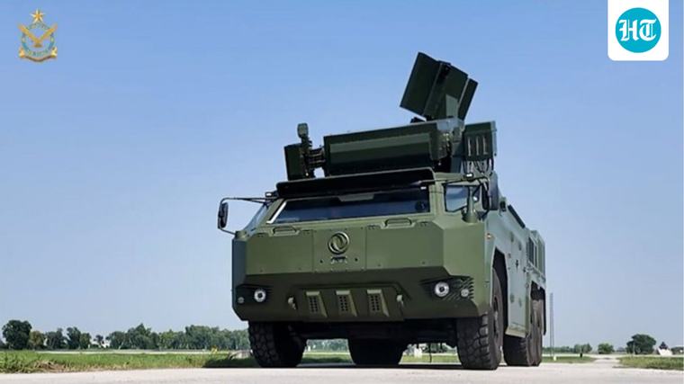 Pakistan flaunts six-wheeled military vehicle similar to China's HQ-17A as defence ties grow