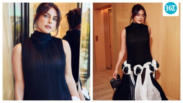 Priyanka Chopra stuns in dramatic black dress for the 2026 LVMH Prize ceremony, fans say ‘queen has arrived’