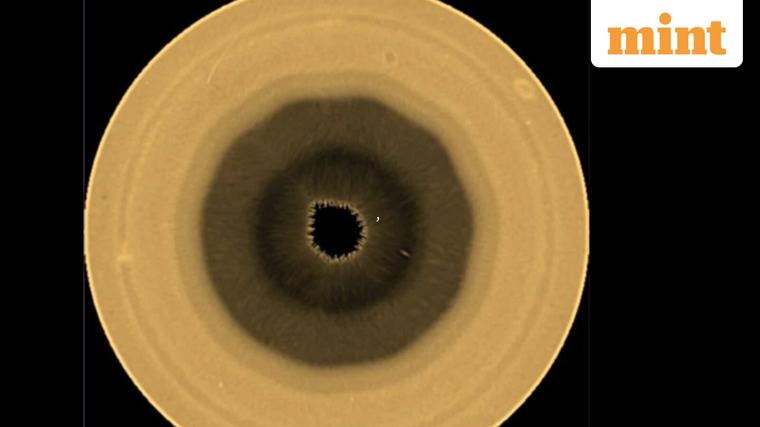 Saturn has a new geometric mystery: Giant 10-sided wave spotted at south pole