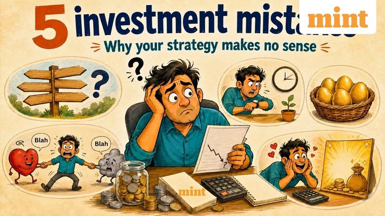 5 reasons why your investment strategy makes no sense: Check common money mistakes