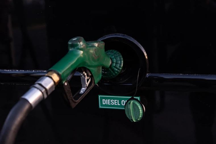 US diesel prices hit a record high of $5.85 on average as the Iran war disrupts the flow of fuel