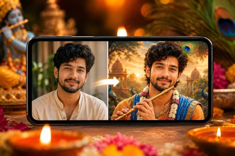 Janmashtami 2026: 5 AI Prompts To Turn Your Photos Into A Krishna-Verse