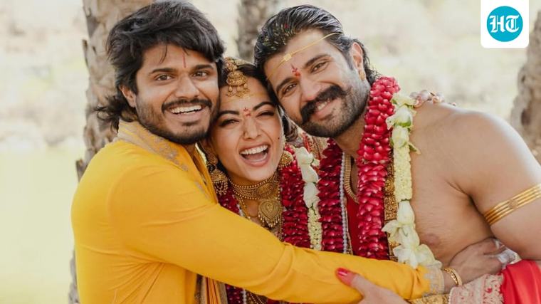 Rashmika Mandanna calls brother-in-law Anand Deverakonda ‘green forest’; he gushes about ‘vadinamma’